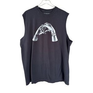 Taylor Swift The Eras Tour Heart Hands Muscle Oversized Tank Size Large